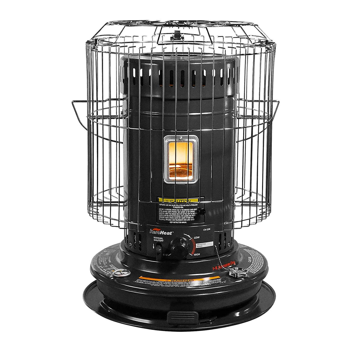 Sengoku CV-23K(H) KeroHeat Portable Convection Kerosene Heater 23,500 BTU, Black