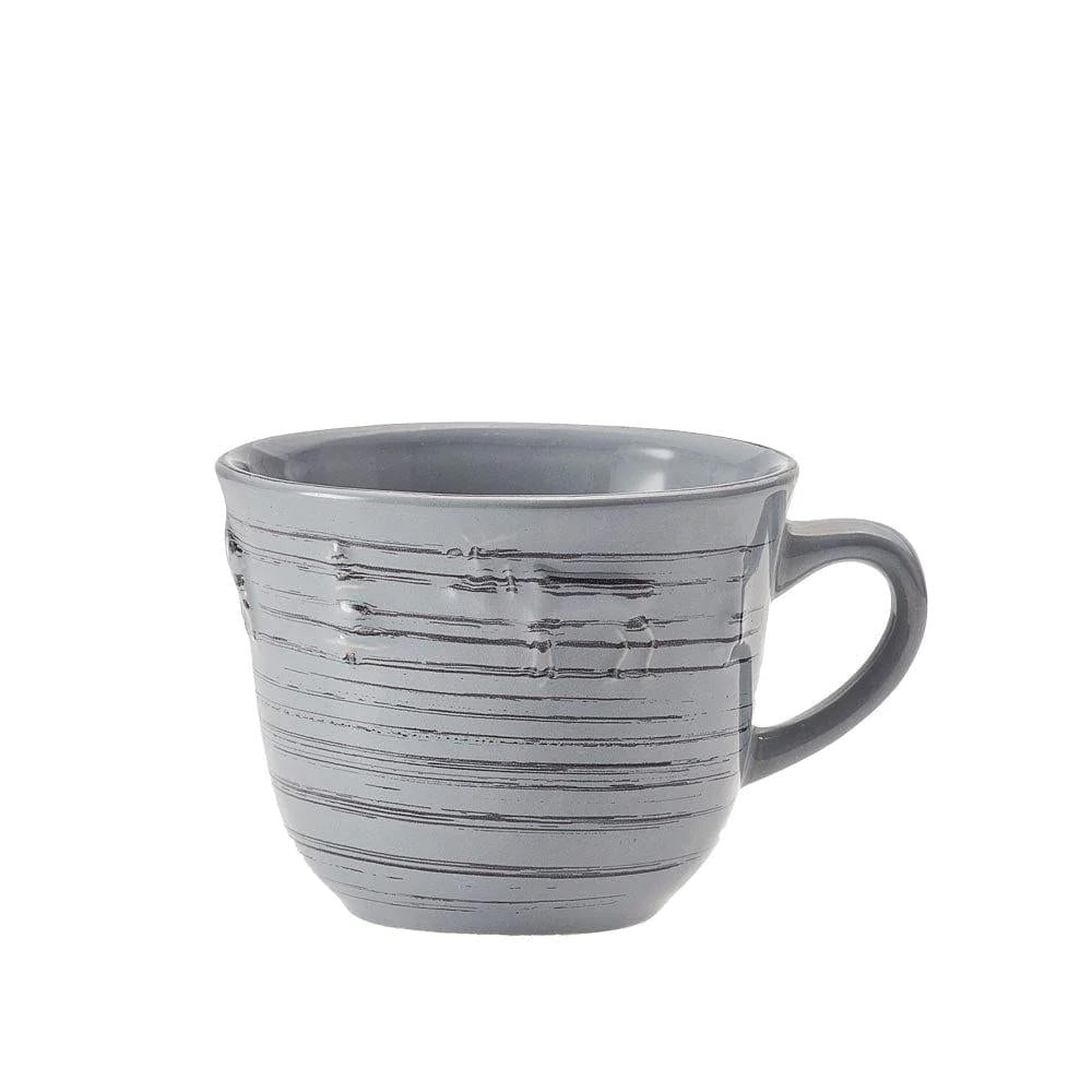Trellis Lodge Gray 16 Piece Dinnerware Set, Service for 4