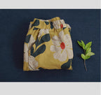 summer loose print cotton linen casual harem women pants