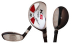 Majek Senior Ladies Golf Clubs All True Hybrid Set 55+ Years Womens Right Hand Lady Complete Set which Includes: #4, 5, 6, 7, 8, 9, PW + SW Lady Flex Right Handed Utility A Lady Flex