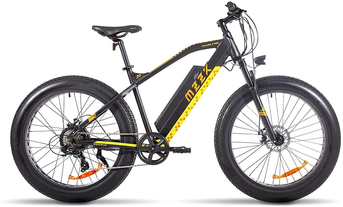 MZZK Electric Bicycle with 500W/750W Brush-Less Geared Motor, 48V 13Ah Li-on Battery and 26 Inch Fat Tires