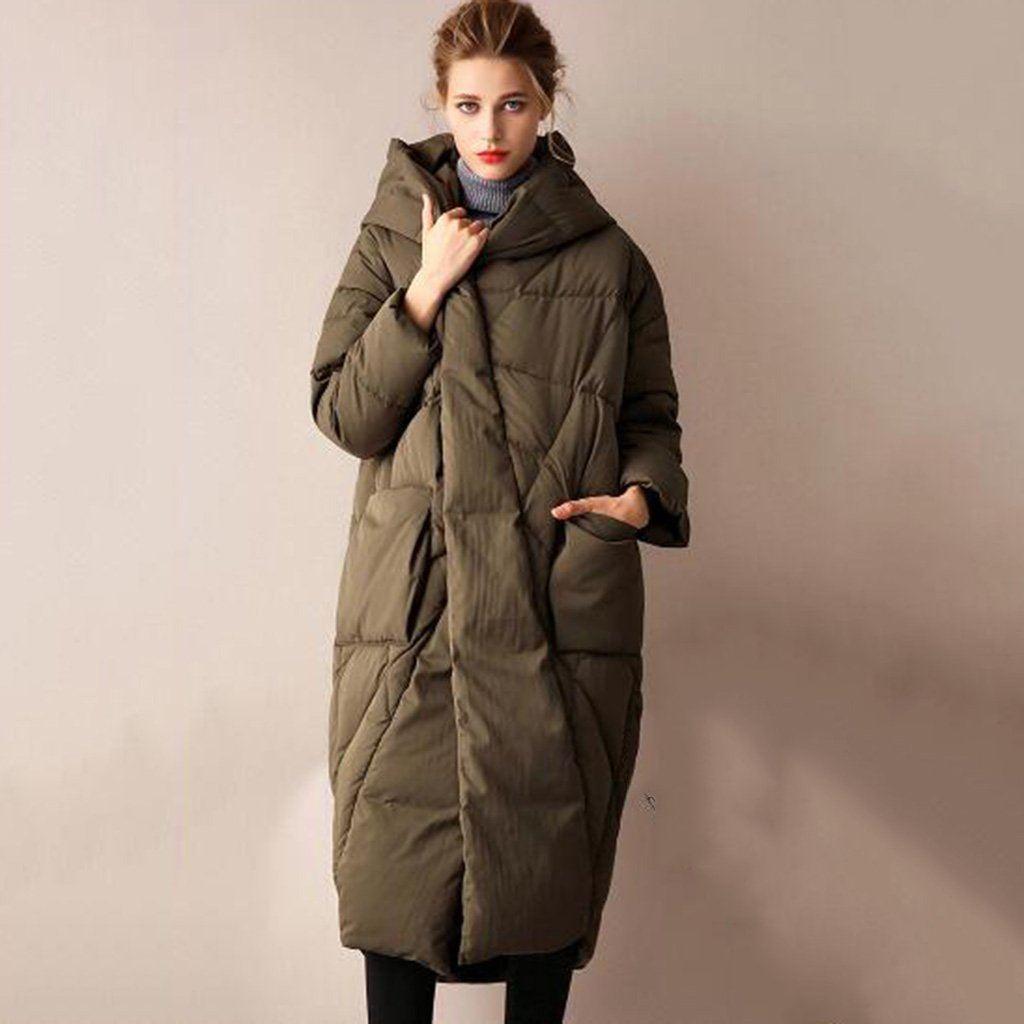 thick cocoon winter down coat