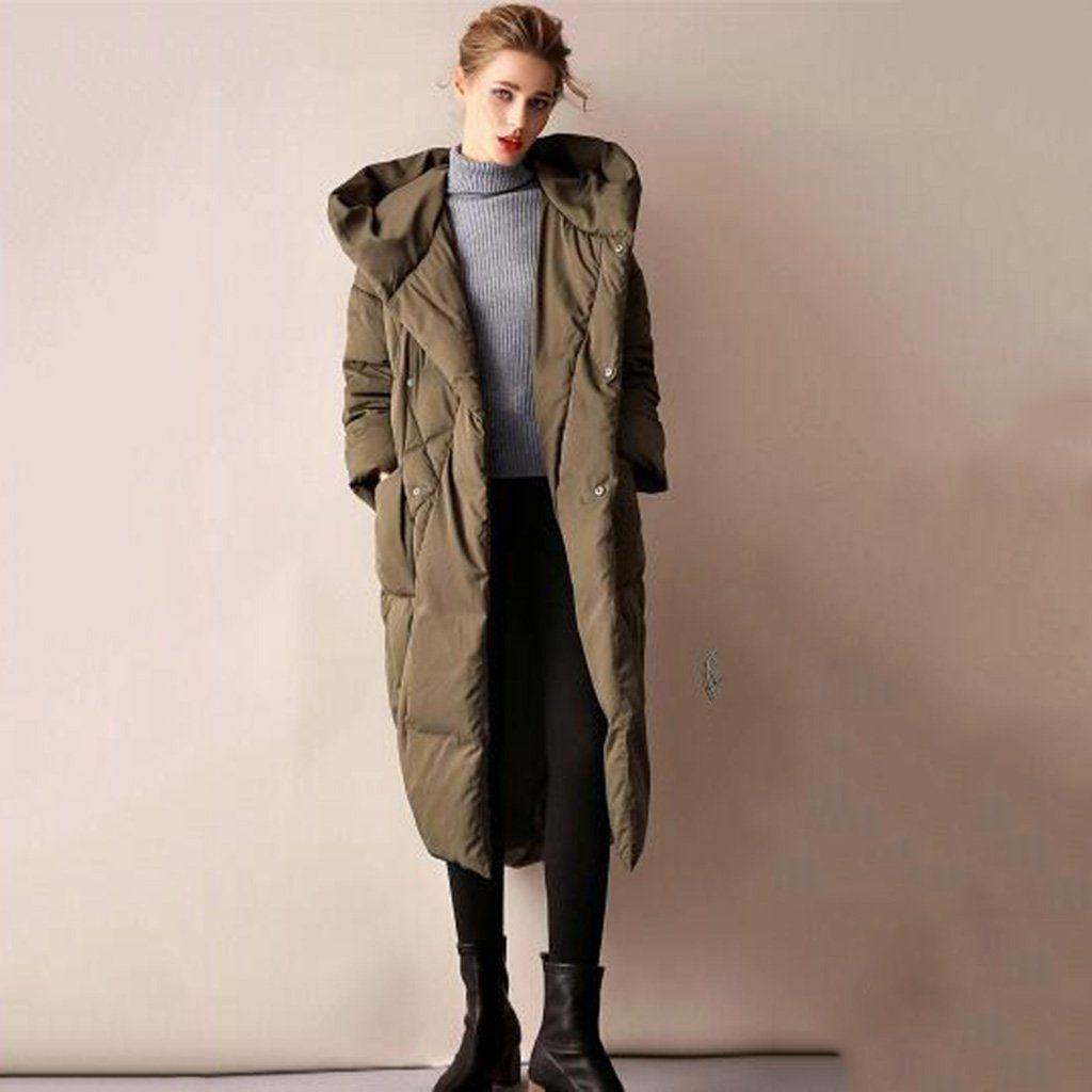 thick cocoon winter down coat