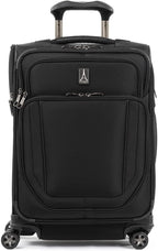 Crew Versapack Softside Expandable Spinner Wheel Luggage, Jet Black, Carry-On 21-Inch