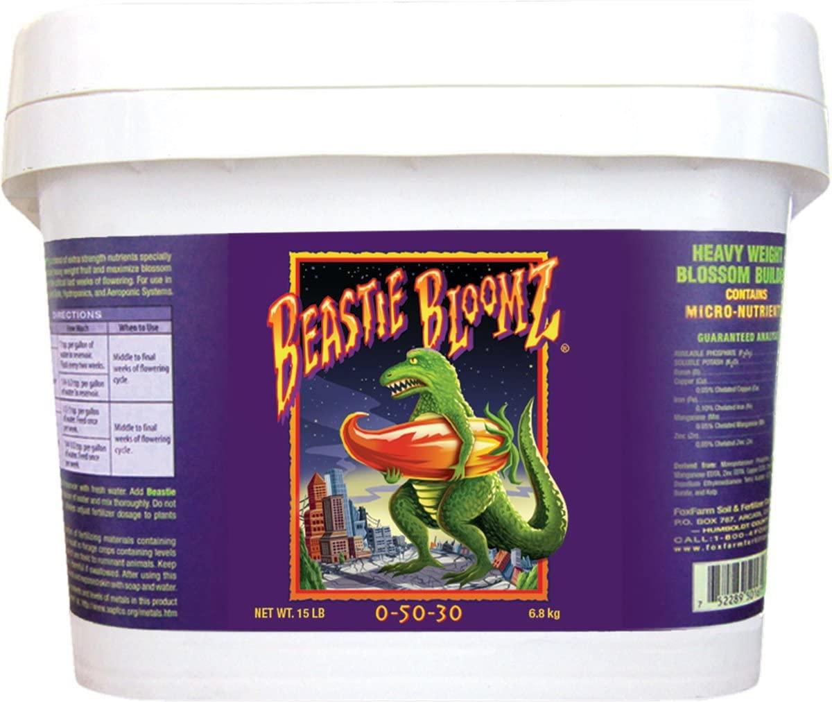 foxfarm fx14030 beastie bloomz soluble nutrients, 15 pound