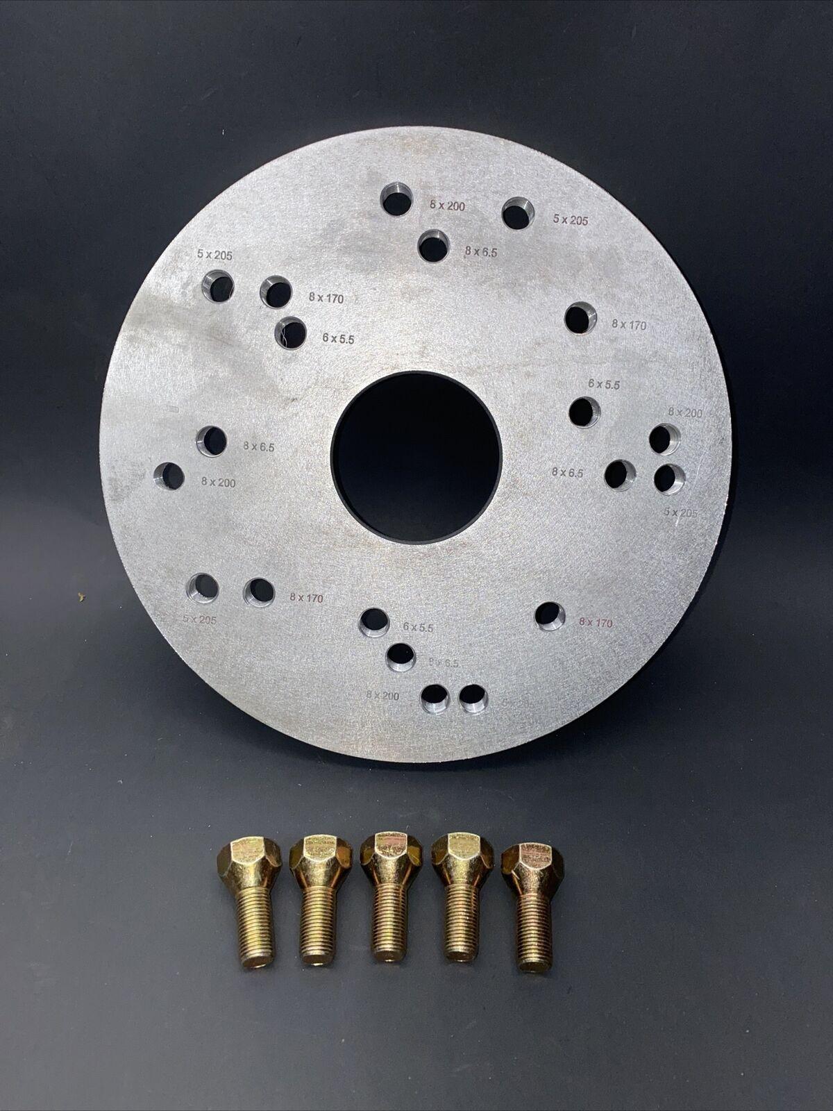 5, 6, & 8 Lug r Plate for Bubble  Machine Wheels 8 Lug Coats Bada