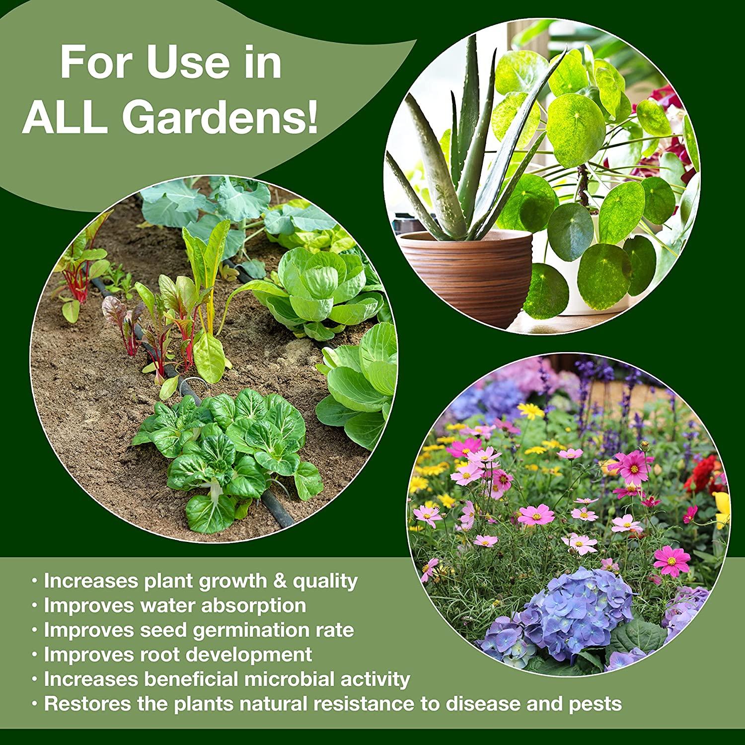 teraganix em-1 - certified organic microbial inoculant - plants &amp; soil | nontoxic active probiotic conditioner for lawn care | eliminate foul odors &amp; improve water quality (1 gallon 2-pack)