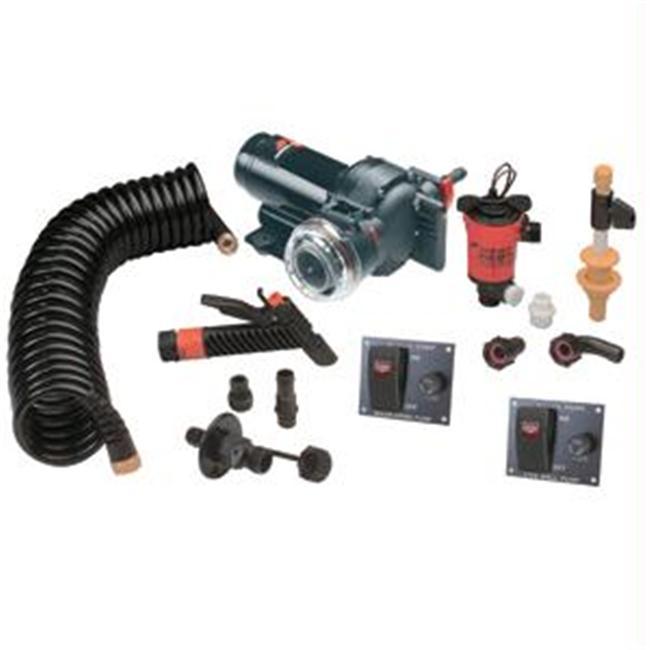 aqua jet 5.2 gph wash down / 550 live well kit