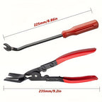 1pc/2pcs Car Fastener Removal Tool Trim Dash Removal Rivet Clips Car Door Panel Installer Cover Car Trim Screwdriver