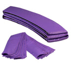 16 ft. Purple Round Safety Pad with 12-Pole Sve Protectors Trampoline Appearance Replacement Set