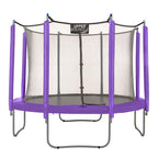 16 ft. Purple Round Safety Pad with 12-Pole Sve Protectors Trampoline Appearance Replacement Set