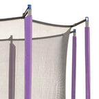 16 ft. Purple Round Safety Pad with 12-Pole Sve Protectors Trampoline Appearance Replacement Set