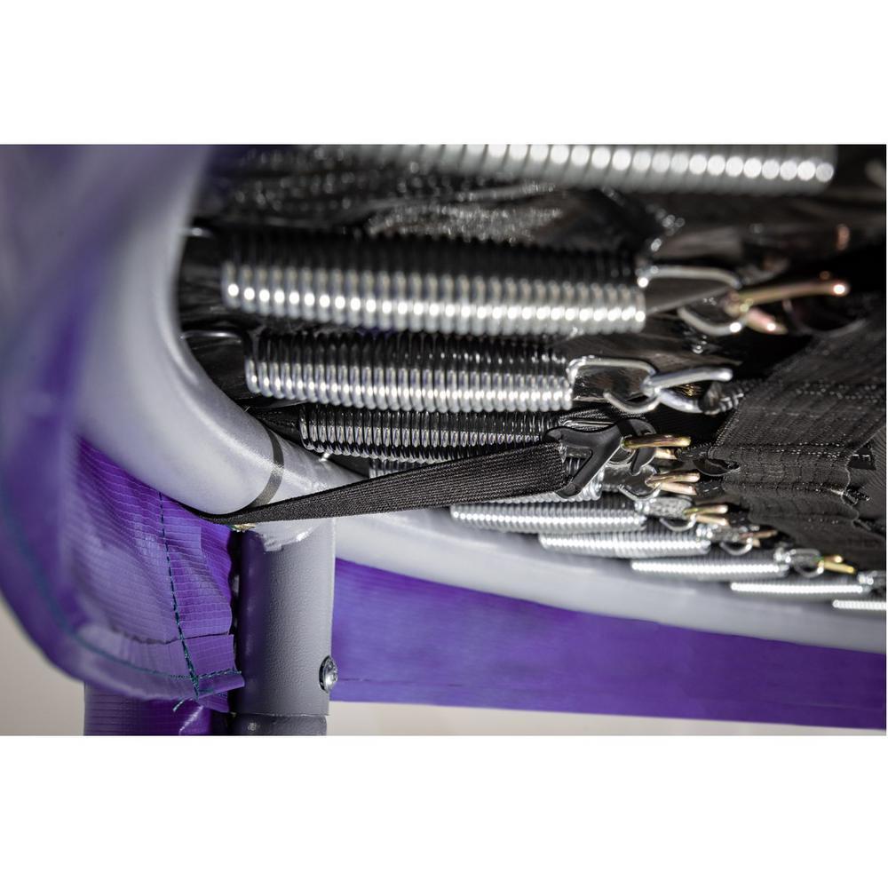16 ft. Purple Round Safety Pad with 12-Pole Sve Protectors Trampoline Appearance Replacement Set