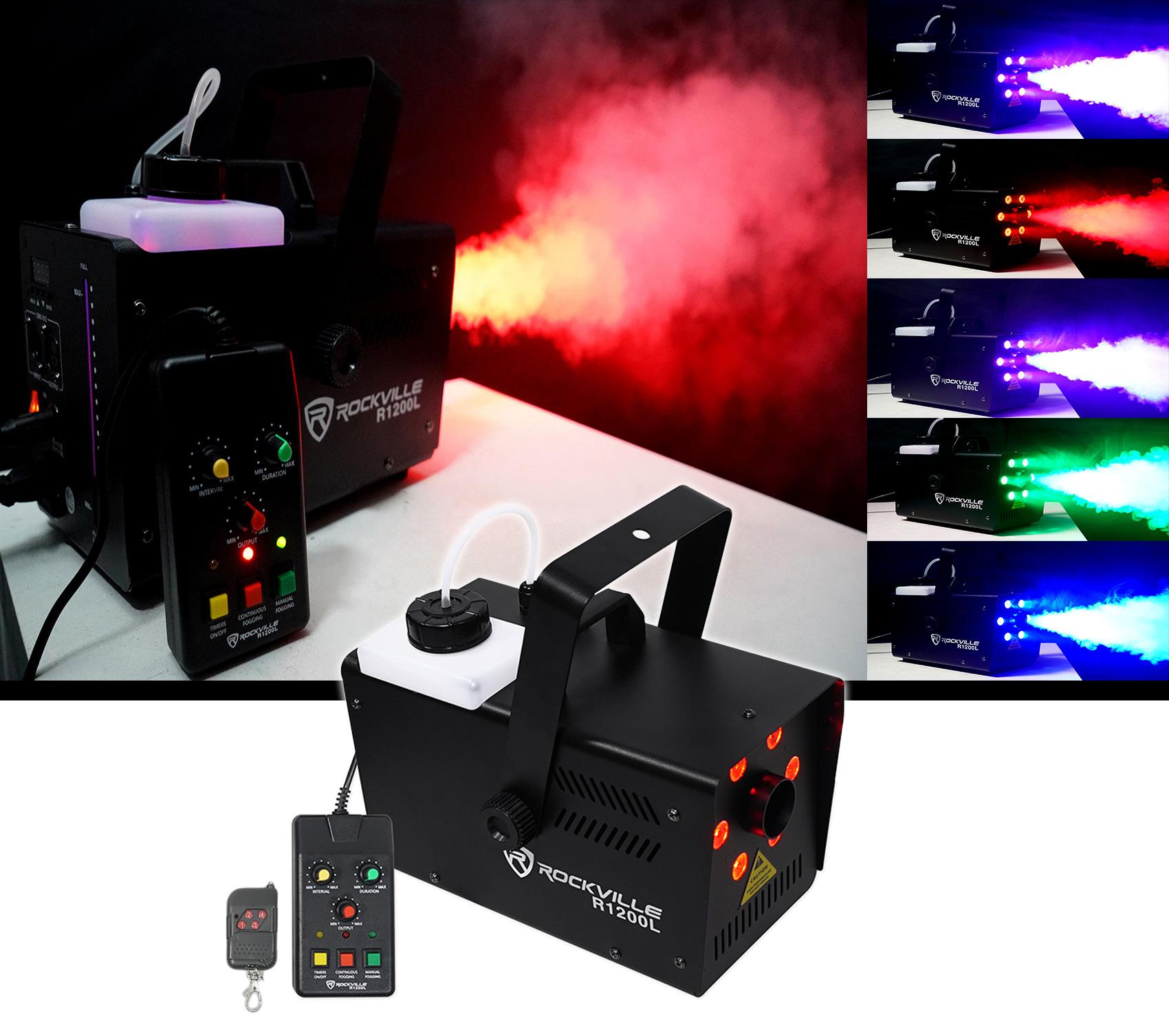 Chauvet DJ Freedom H1 X4 (4) Wireless Wash Lights+Bag+Charger+Remote+LED Fogger