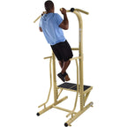 Stamina 65-1485 Weather-Resistant Outdoor Fitness Power Tower Pro Station, Gold