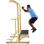 Stamina 65-1485 Weather-Resistant Outdoor Fitness Power Tower Pro Station, Gold