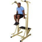 Stamina 65-1485 Weather-Resistant Outdoor Fitness Power Tower Pro Station, Gold