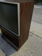 vintage 1985 mitsubishi mino box tv vintage television remote control paperwork