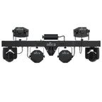 2x Chauvet DJ GigBar Move 5-in-1 Ultimate Effect Light Systems with DMX Controller &amp; Fog Machine Package