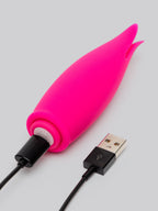 Lovehoney Flower Power Rechargeable Flickering Clitoral Vibrator, Pink
