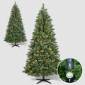 Philips 7' Pre-lit Artificial Christmas Tree Douglas Fir Auto Connect #48