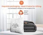 Twin XL Comforter Solid Peach 300 GSM Plush Siliconized Microfiber Fill Duvet Insert Box Stiched Quilted Fluffy Soft 600 TC Egyptian Cotton Shell with Piping &amp; Pillowcases