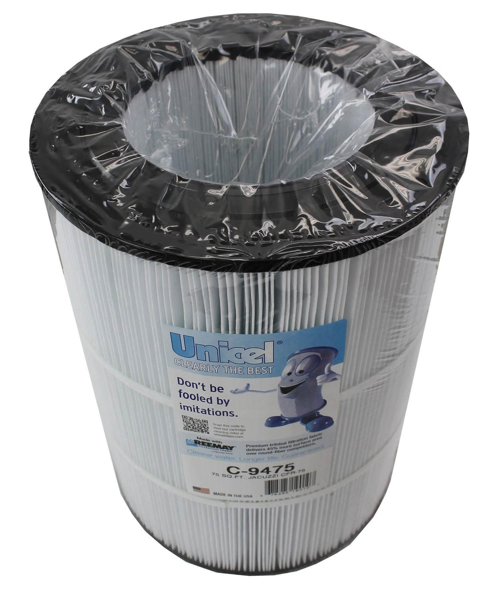 4) new unicel c-9475 pool spa cfr 75 sq ft filter cartridges element pj75-4