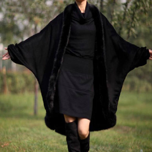 2020 autumn new women's woolen cloak coat