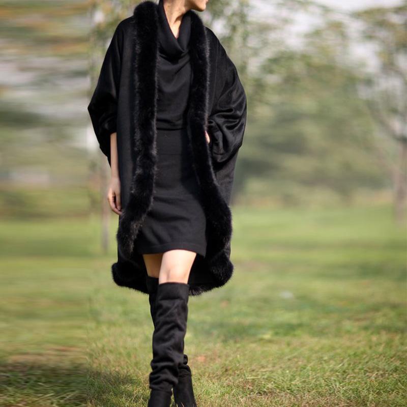 2020 autumn new women's woolen cloak coat