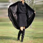 2020 autumn new women's woolen cloak coat