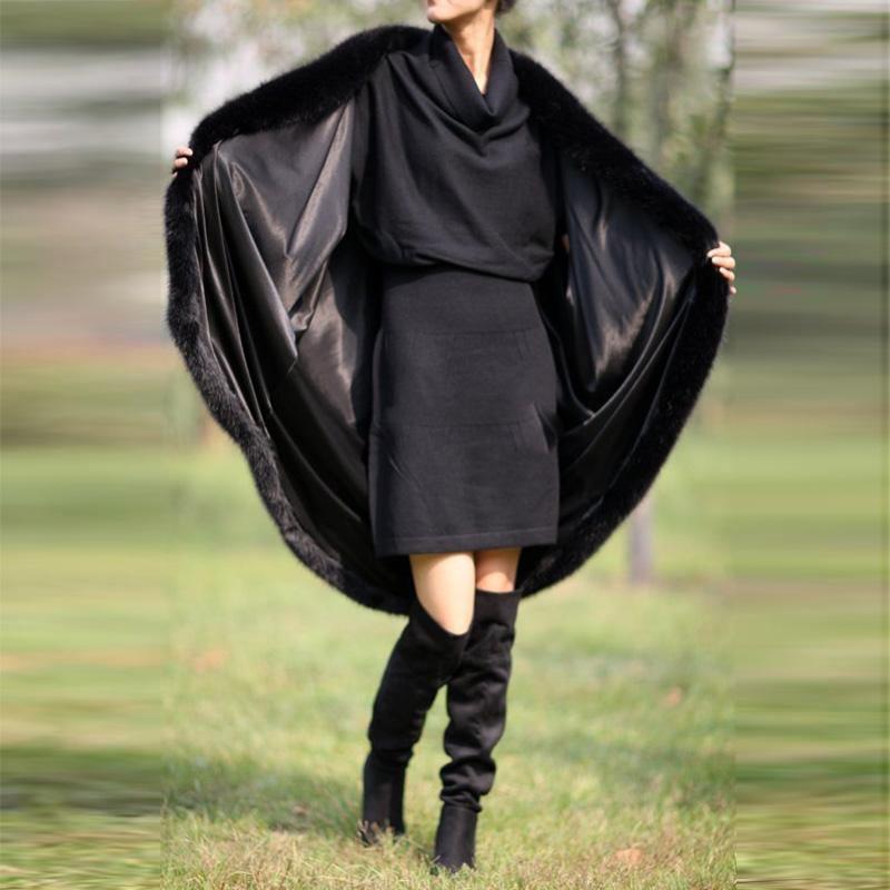 2020 autumn new women's woolen cloak coat