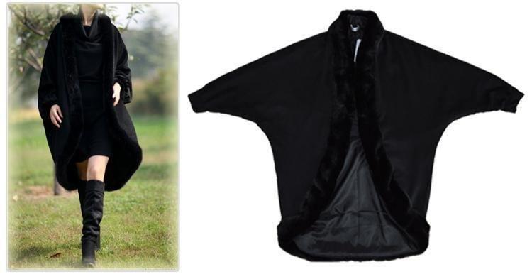 2020 autumn new women's woolen cloak coat