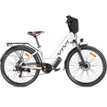VIVI 26" Electric Bike, 350W City E-Bike, Adults Ebike with Removable 36V/8Ah Lithium-ion Battery, Max Speed 20MPH, Professional 7 Speed Commuter Bike