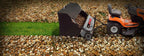 Tow Pull Behind Lawn Sweeper Leaf Yard Ohio Steel 50" Inch 26 Cu. Ft. Collector