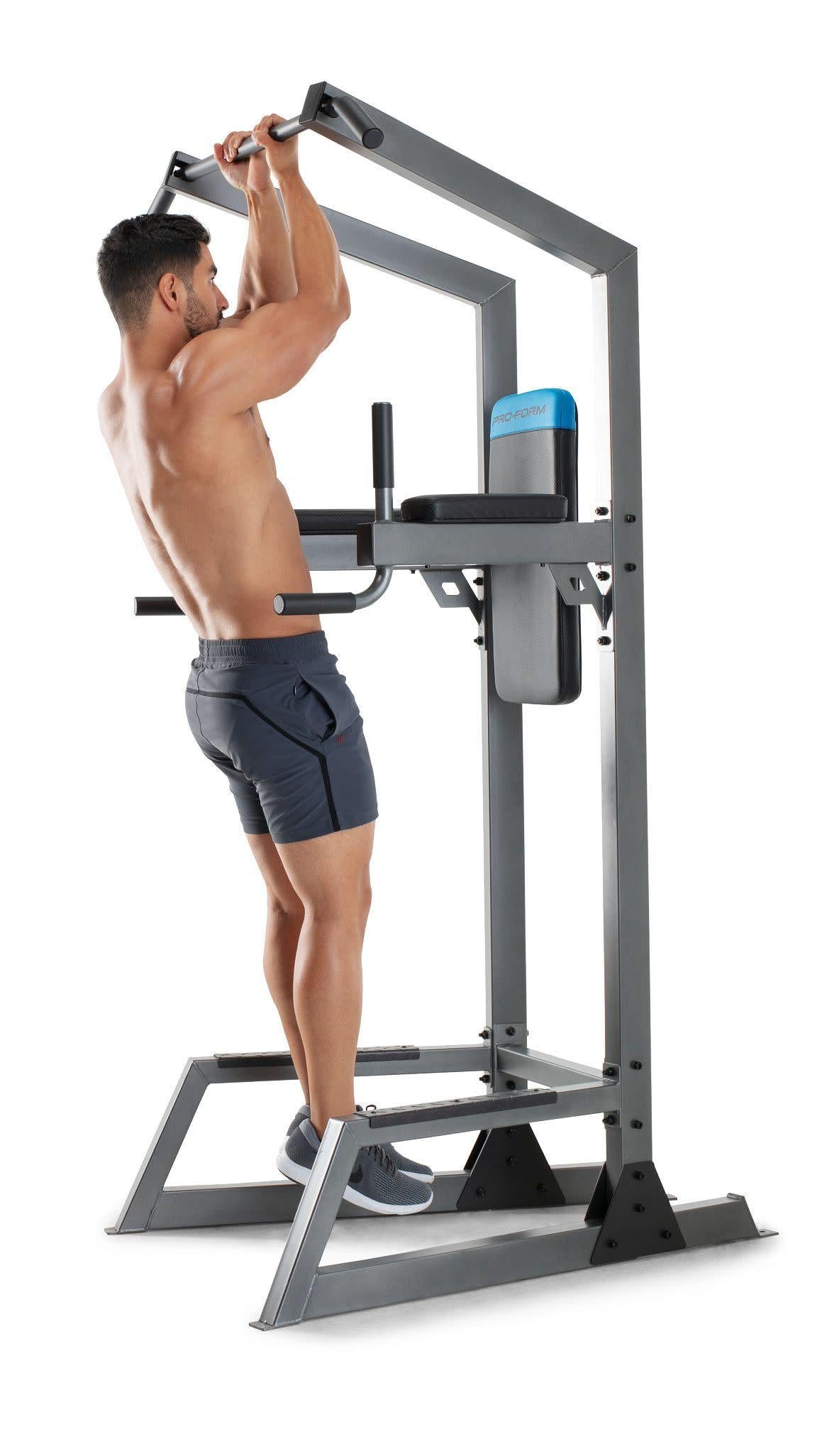 ProForm Carbon Strength Power Tower with Dip Stand, 300 lb. Weight Capacity