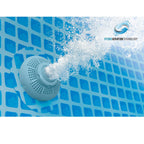 intex 28635eg 1500 gph easy set above ground swimming pool pump filter system