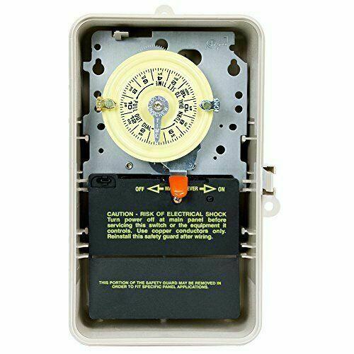 220 volt intermatic mechanical timer for swimming pool or spa pumps model t104p3