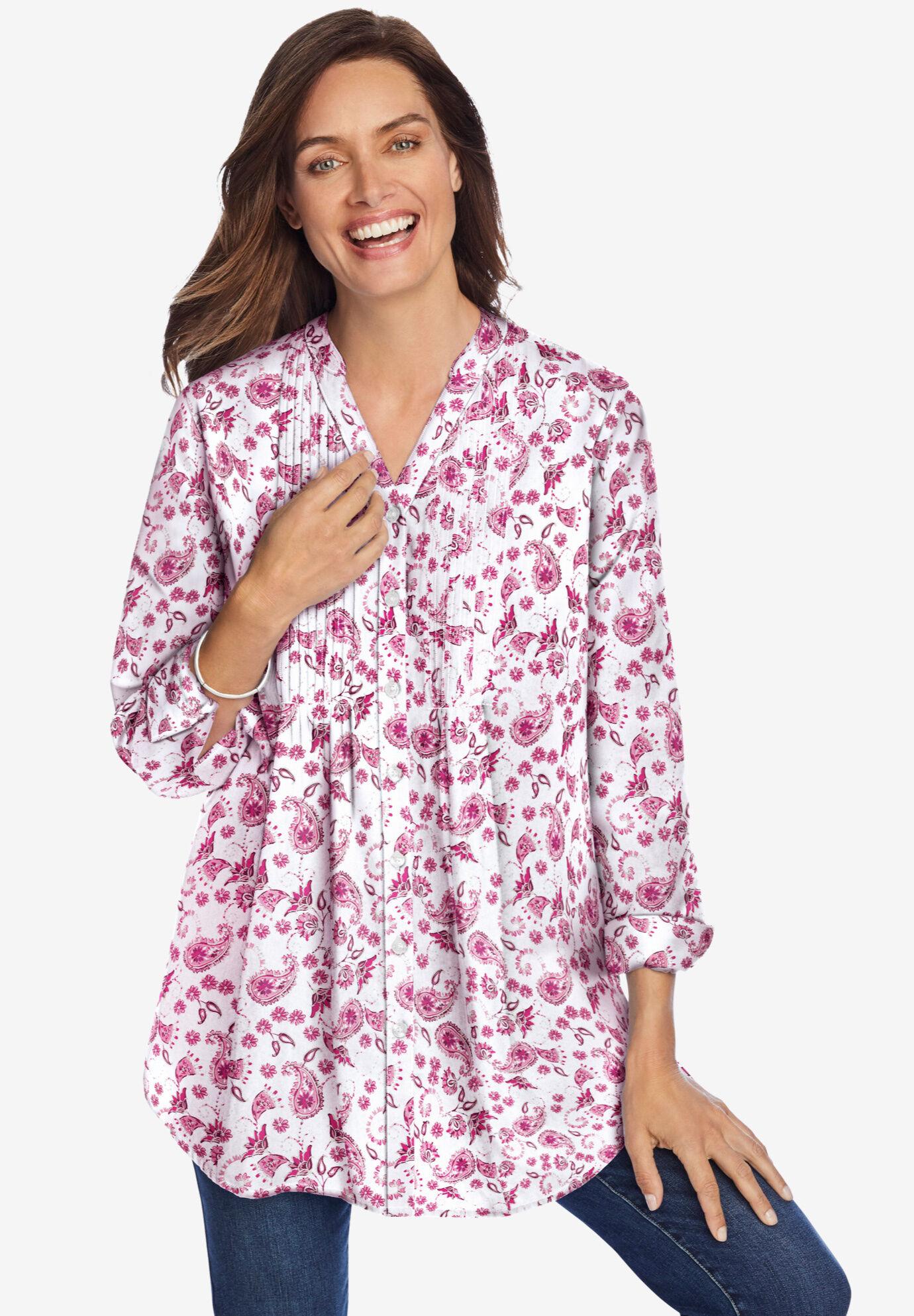 perfect pintuck tunic