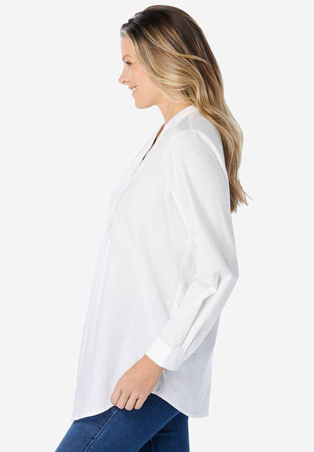perfect pintuck tunic