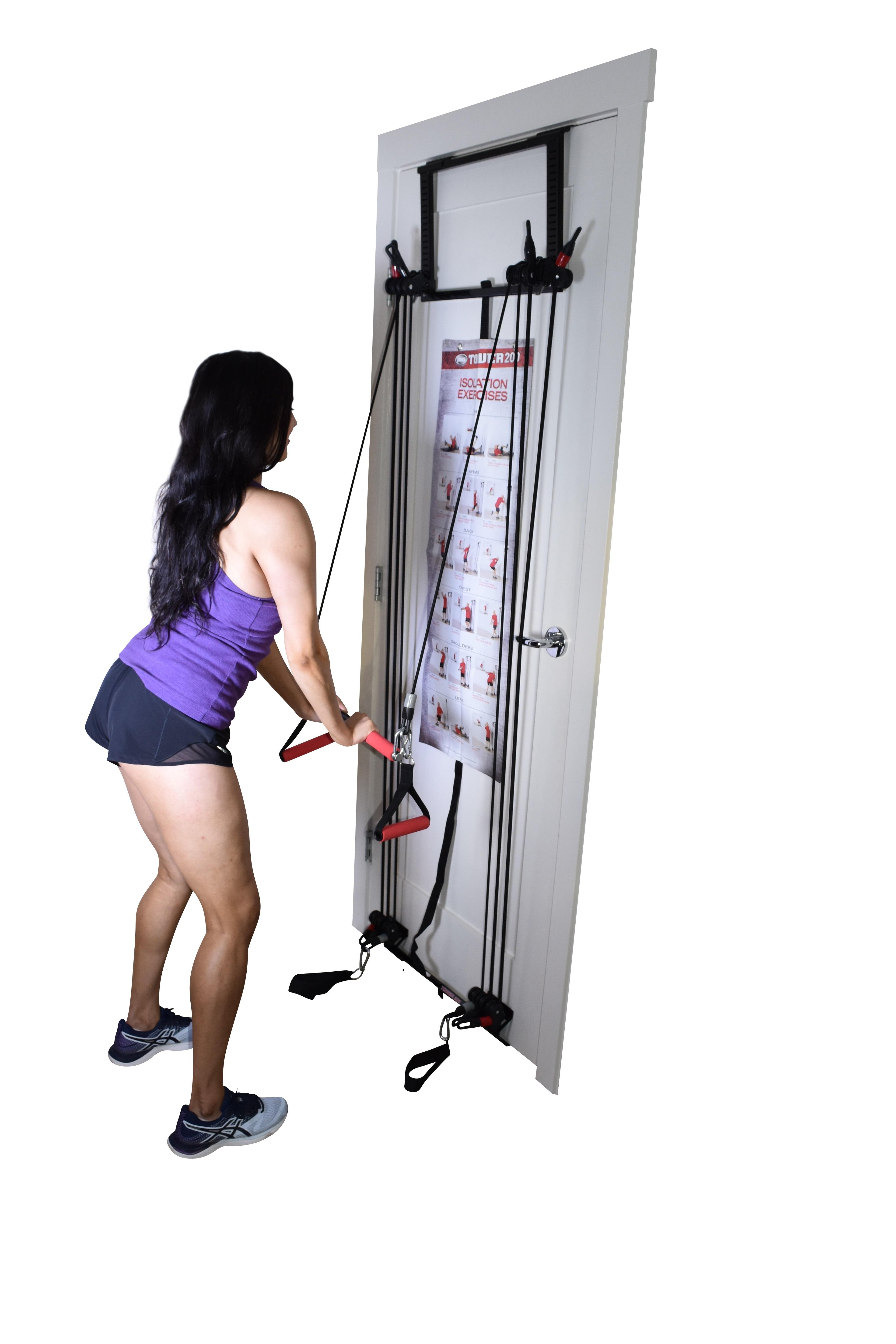 Tower 200 Complete Door Gym Full Body Workouts Fitness Exercise Home Gym