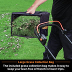 48V MAX Electric Lawn Mower, 19-inch Brushless Cordless Lawn Mower with 2X24V MAX 4.0Ah Battery and a Dual Charger-CLMF4819A