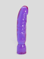 Doc Johnson Crystal Jellies Realistic Dildo 12 Inch, Purple