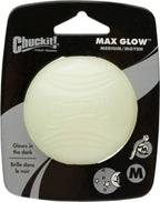 Chuckit! Max Glow Ball Dog Toy, Medium, 24 Pack