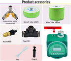BBGS Garden Hose Kit with Timer, Irrigation System, Micro Drip Irrigation Kits, Automatic Drip Irrigation Kits, Garden Irrigation for Garden Plants (Color : Style 3)