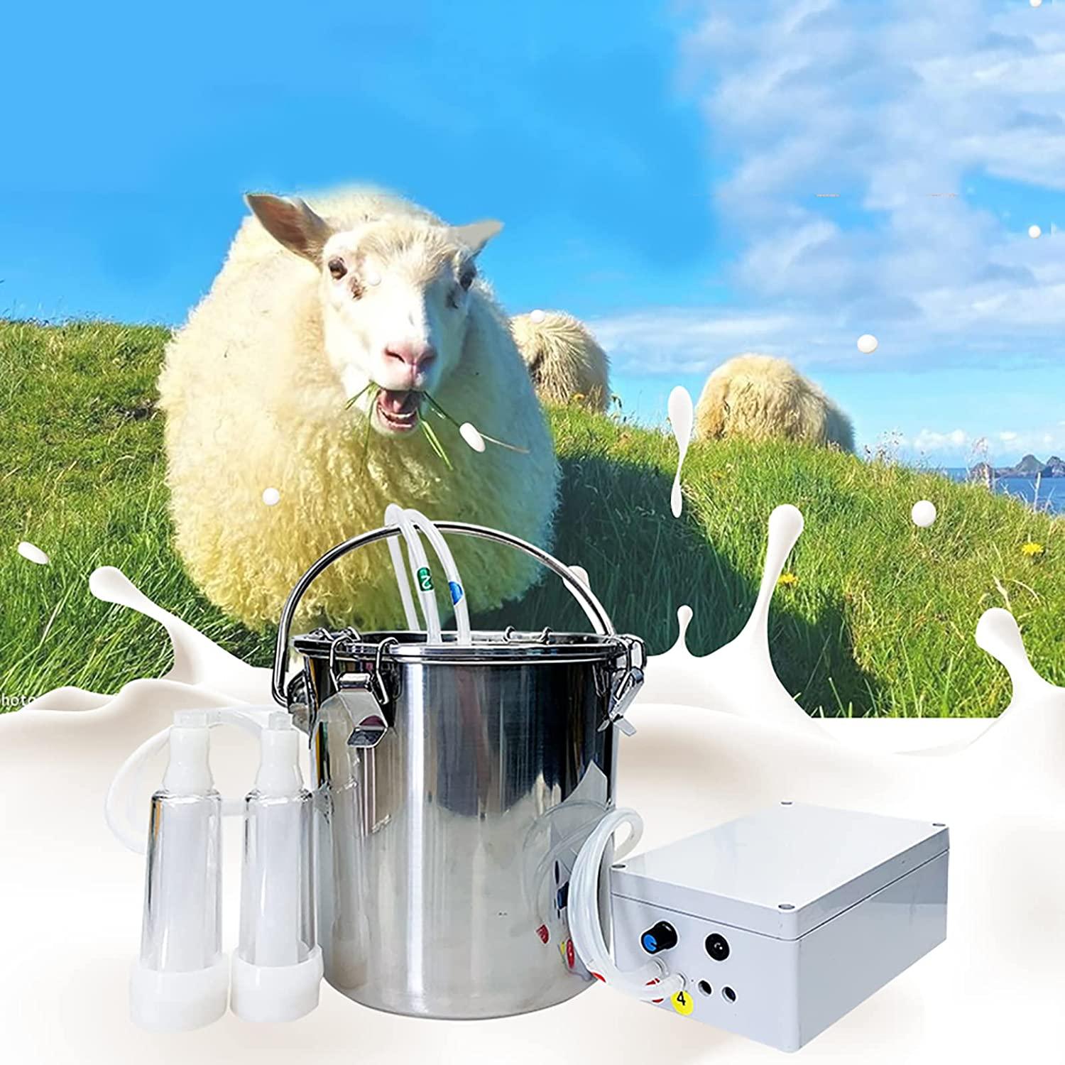 huidazhou electric milking machine for goats, 5l goat milking machine kit, portable milker machine, livestock household domestic farm milking device