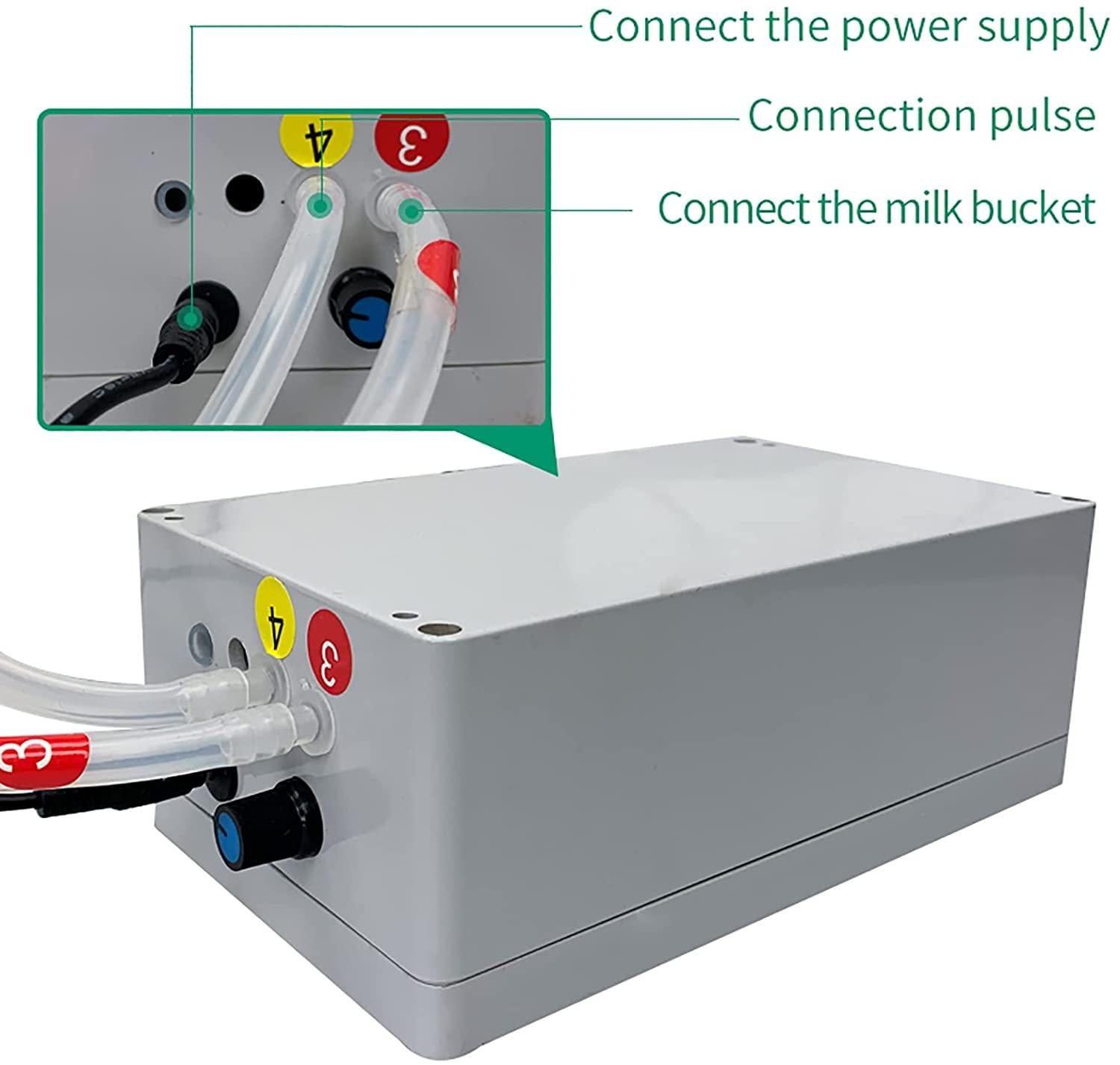 hxglpsng 5l goat milking machine kit, electric milking machine for goats, portable milker machine, livestock household domestic farm milking device