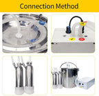 huidazhou electric milking machine for goats, 5l goat milking machine kit, portable milker machine, livestock household domestic farm milking device