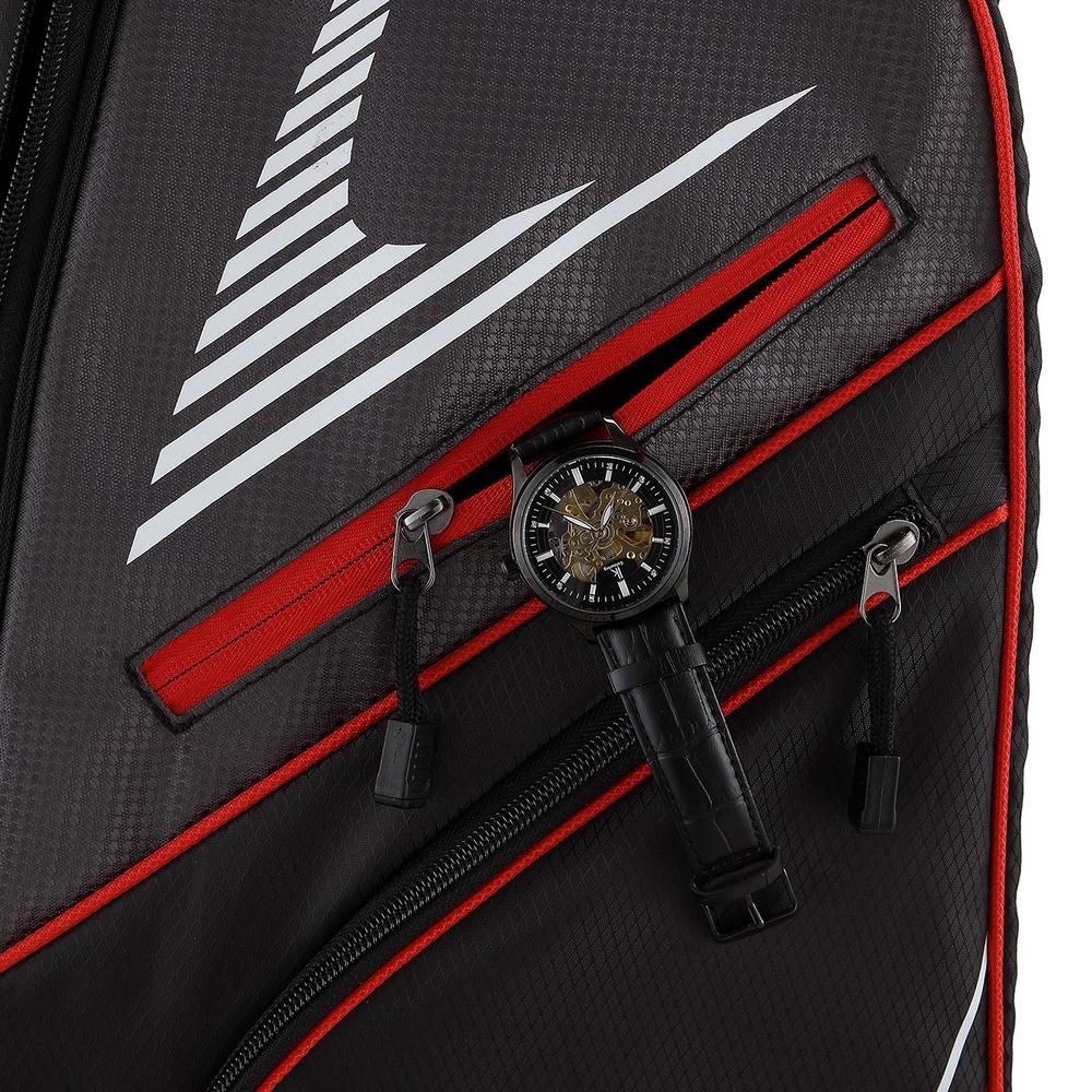 Forgan of St Andrews Super Lightweight Golf Cart Bag with 14 Club Dividers Red