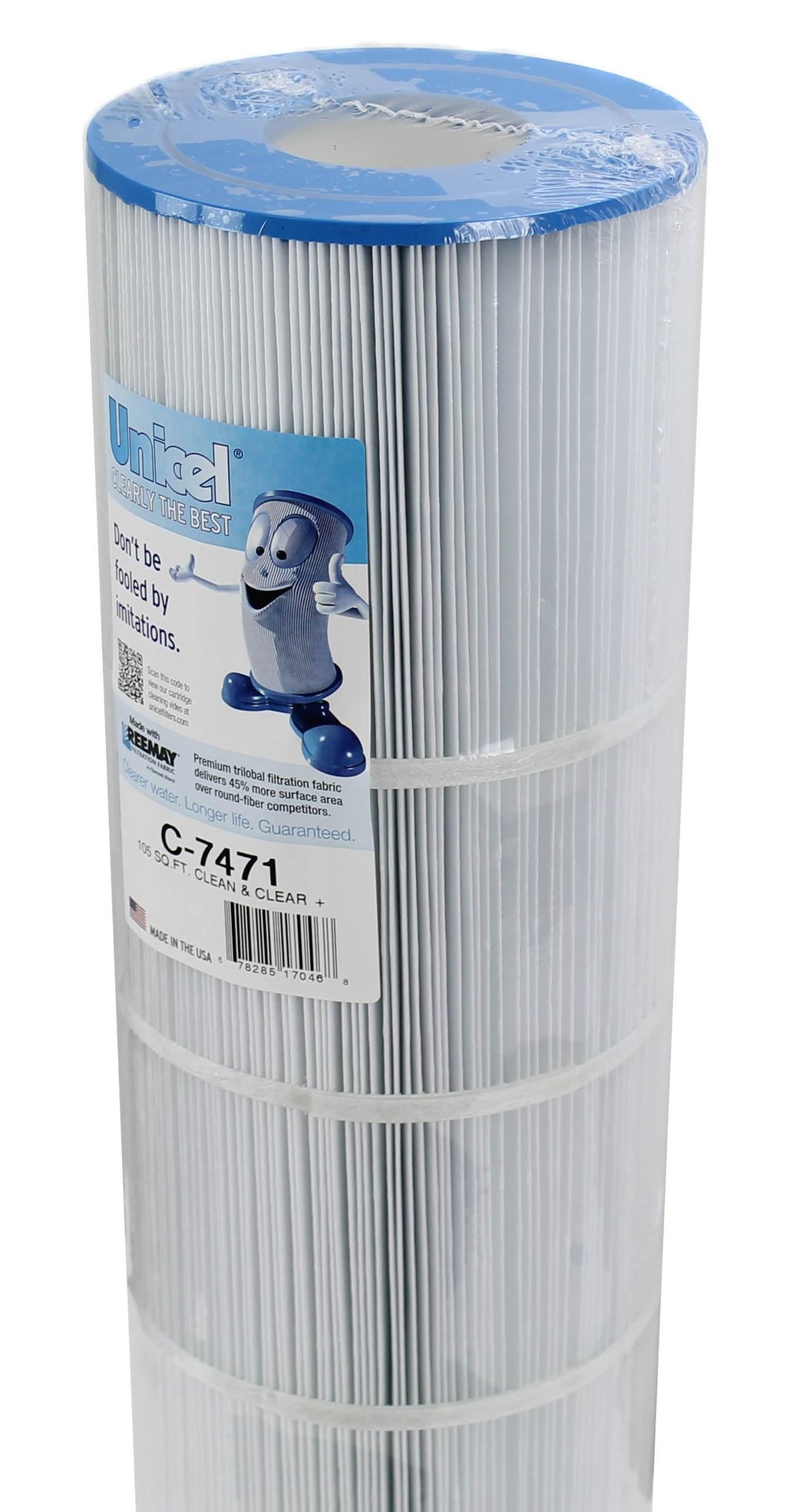 unicel clean plus replacement cartridge filter c-7471 pcc 105 fc1977 (8 pack)