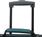 Aviron Bay Expandable Softside Luggage with Spinner Wheels, Teal, Checked-Large 31-Inch